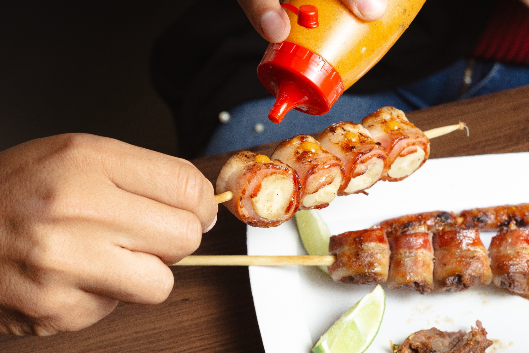 Queijo Coalho com Bacon